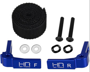 Hot Racing - T6 Two Way Battery Hold-Downs, Grom MT - GRM126Q06