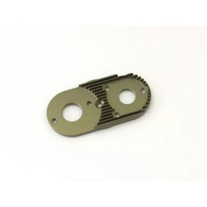 Kyosho - CNC Motor Plate (Gunmetal/Scorpion 2014) - SCW011GMB