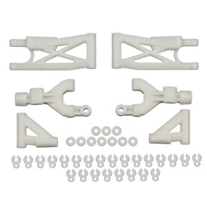 Team Associated - DC10 Suspension Arm Set, Natural - 72291