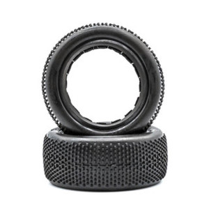 Raw Speed - Super Mini - 1/10 4WD Tires w/ Black Inserts (1 Pair) Super - 100209SSB