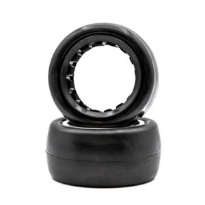 Raw Speed - Low Pro -1/10 Scale Oval - Rear Buggy Tires w/ Inserts - 100316CB