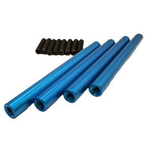 HPI Racing - Aluminum Link, Blue, 6x7mm M4 (4pcs) - 160918