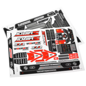 Corally - Body Decal Sheet - Shiroi - 1 pc - 00180-1252-4