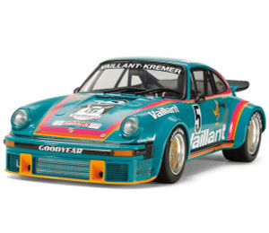 Tamiya - 1/24 Porsche 934 Turbo RSR Vaillant Plastic Model - 24334