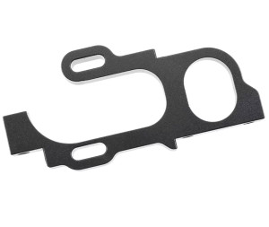 Corally - Bulkhead - Motor - 7075 Aluminum - Black - 1 pc - 00105-002