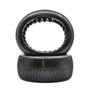 Raw Speed - Villain - 1/8 TRUGGY Tires w/ Inserts (1 Pair) Super Soft - 180205SSB