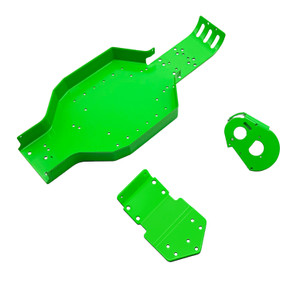 Racers Edge - Authentic RC10T Chassis - Powdercoated in Retro Green - 7805G