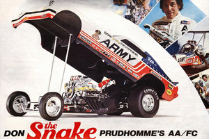 Atlantis Models - The Snake'1974 Army Funny Car 1:16 - 1496