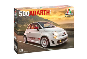 Italeri Model Kits - Fiat 500 Abarth(2008) 1:24 - 3674