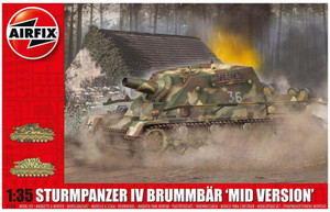 Airfix - Sturmpanzer 4 Brummbar Mid Prod 1:35 - 1376