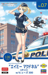 Hasegawa Models - Egg Girls Collections #07 Amy Police - 52196