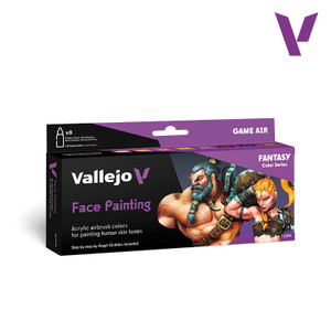 Vallejo Acrylic Paints - Game Air Set Face Painting A.Giraldez - 72204