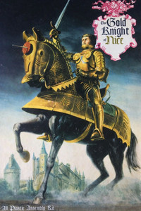 Atlantis Models - Gold Knight of Nice on Horseback 1:8 - 475
