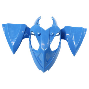 Polaris 0454915-619 Genuine OEM VooDoo Blue Front Cab Assembly With Decals 2014 2016