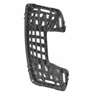 Polaris 2632837-070 ASM-RACK REAR GEAR VI SNGL BLK 2632669-070