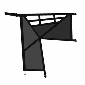 Polaris 2686410 Full Front Side Net Ranger Crew XP EPS NorthStar 1000 900 570