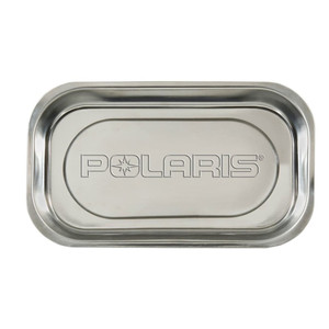 Polaris 2830432 Chrome Stainless Steel Magnetic Small Parts Tray ATV UTV OEM