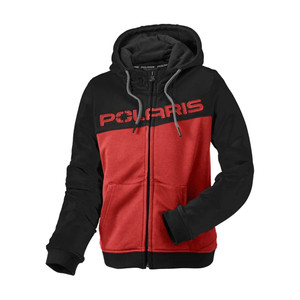 Polaris Youth Tech Full Zip Hoodie Red/Black