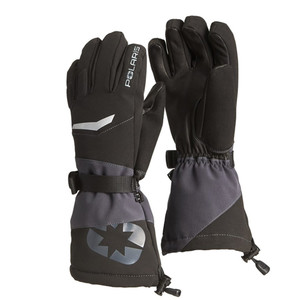 Polaris Northstar Snowmobile Gauntlet Gloves Black