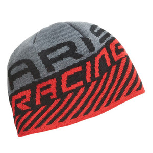 Polaris 2861517 Mens Racing Beanie Warm Comfortable Cozy Acrylic Winter Hat Red - One Size