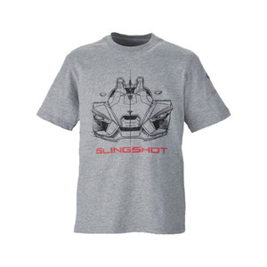 Youth Slingshot Attitude Short Sleeve T-Shirt Gray