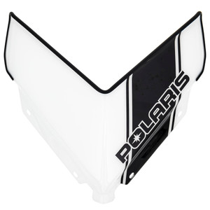 Polaris 2880386 7" White Black Low Windshield Axys Rush Switchback Titan RMK SKS