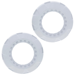 Polaris 2882479-133 Trailblazer LED White Adjustable Headlight Bezel Pair 2014-2020 RZR