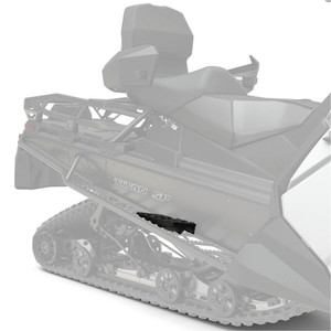 Polaris 2882797 Matte Black Passenger Footrests 2018-2020 Titan 800 Adventure SP XC 155in