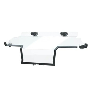 Polaris 2890385 Lock & Ride Poly Rear Panel 2-Seat RZR Pro R Ultimate Sport
