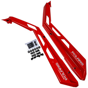 Polaris 2890394-293 Indy Red Low Profile Rock Sliders RZR Pro XP Premium Ultimate Turbo R