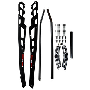 Polaris 2890512-067 Gloss Black Rear HD Burandt Edition Bumper