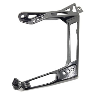 Polaris 5143788-067 Gloss Black Machined Right Footrest Support