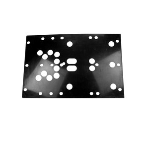 Polaris 5438073-070 Gloss Black Skid Plate Ranger Crew EPS Military 800 2010