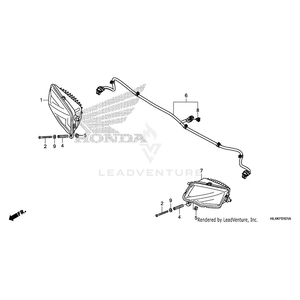 Honda - Cap, Headlight - 33106-HL4-A10