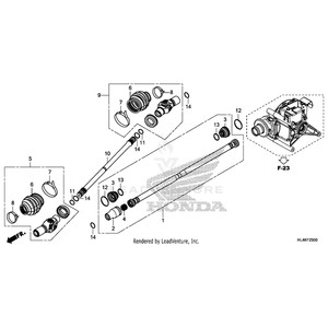 Honda - O-Ring (25.5X1.9) - 91361-HL4-A01