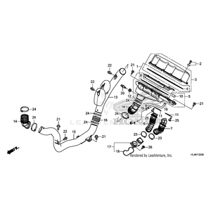 Honda - Seal, Setting Plate - 17252-HL4-305