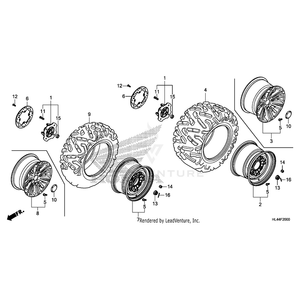 Honda - Dust Seal (26X30.5X11) - 91263-HL4-A01