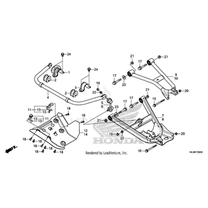 Honda - Bush, Stabilizer Holder - 52306-SJC-A01