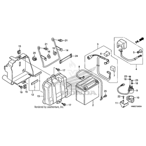 Honda - Cover, Terminal - 32411-473-000