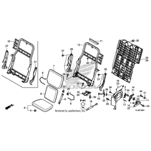 Honda - Strap Assembly, Hook - 77632-HL3-A01