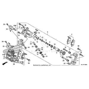 Honda - Spring, Right Return - 43266-HL1-A01
