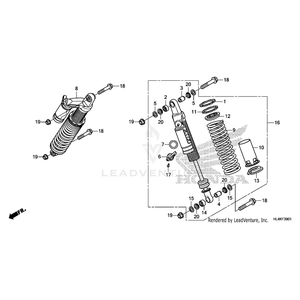 Honda - Ring, Preload - 52404-HL4-F41