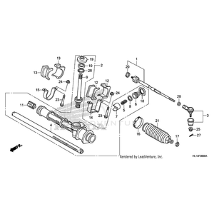 Honda - End, Tie Rod - 53157-HL1-A01