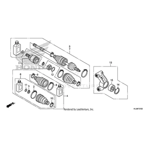 Honda - Bearing, Angular Ball (37X72X37) - 91056-HL3-A01