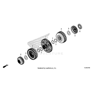 Honda - Guide, First Clutch Gear (30T) - 23405-HL4-010