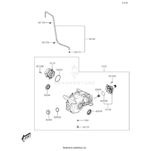 Kawasaki - Gasket - 11061-Y067