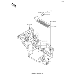 Kawasaki - Bolt-Small-Upset,8X20 - 115BA0820