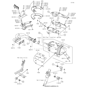 Kawasaki - Arrester-Spark - 18077-0045