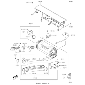 Kawasaki - Arrester-Spark - 18077-Y003