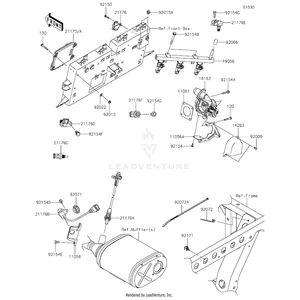 Kawasaki - Sensor,Camshaft Position - 21176-0797